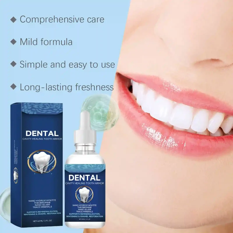 teeth whitening serum remove plaque stains