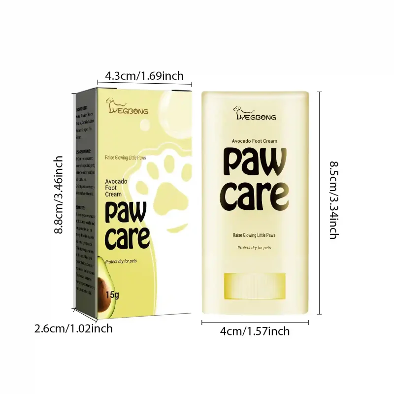 yegbong dog cat paw balm avocado