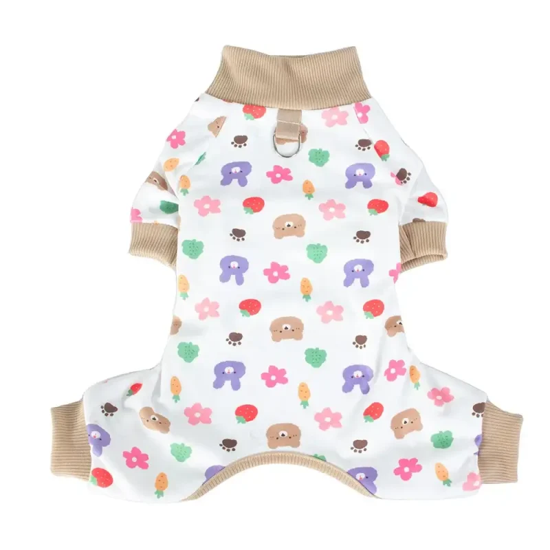 small dog cotton pajamas puppy onesie