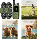 waterproof electric dog training collar 2 dogs
