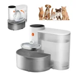 stainless steel automatic cat water dispenser
