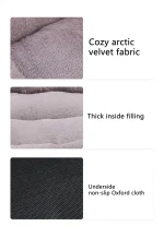 square large dog bed warm sofa