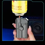 windproof double folding jet lighter gyro