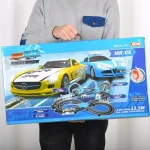 electric slot car race track set