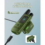 waterproof electric dog training collar 2 dogs
