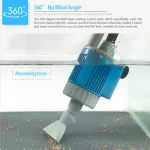 electric aquarium water change pump gravel cleaner