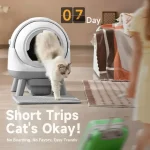 automatic cat litter box smart app health monitoring