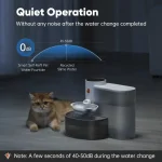 stainless steel automatic cat water dispenser