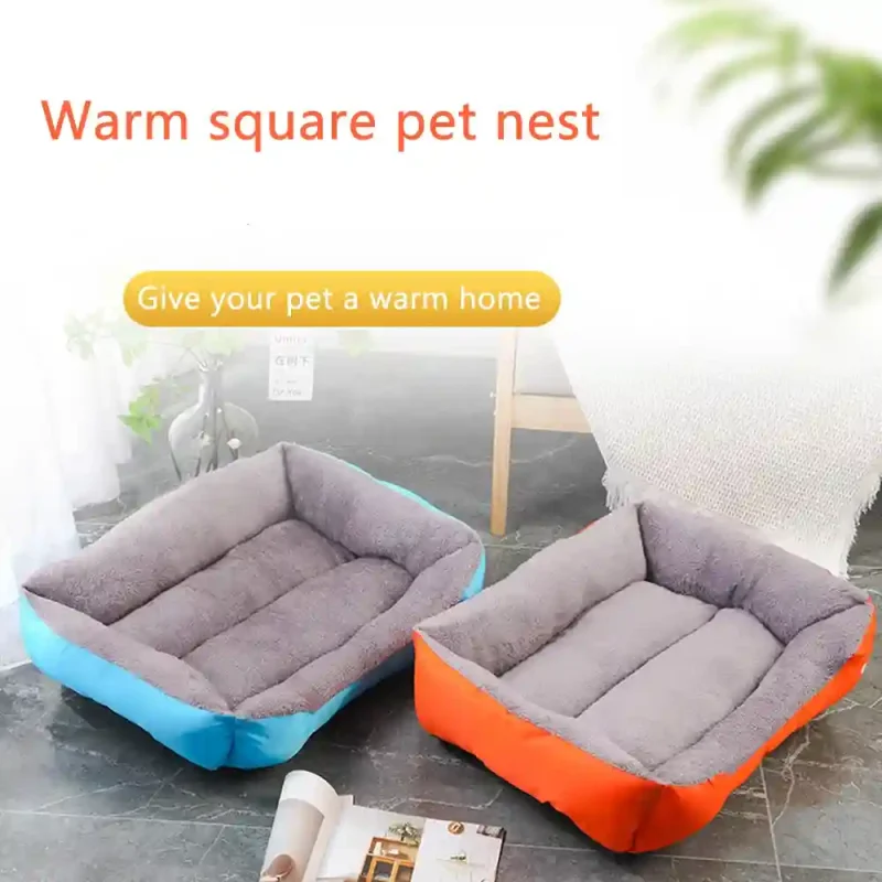 square large dog bed warm sofa