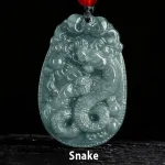 buddha stones chinese zodiac jade year of the horse luck rope necklace pendant