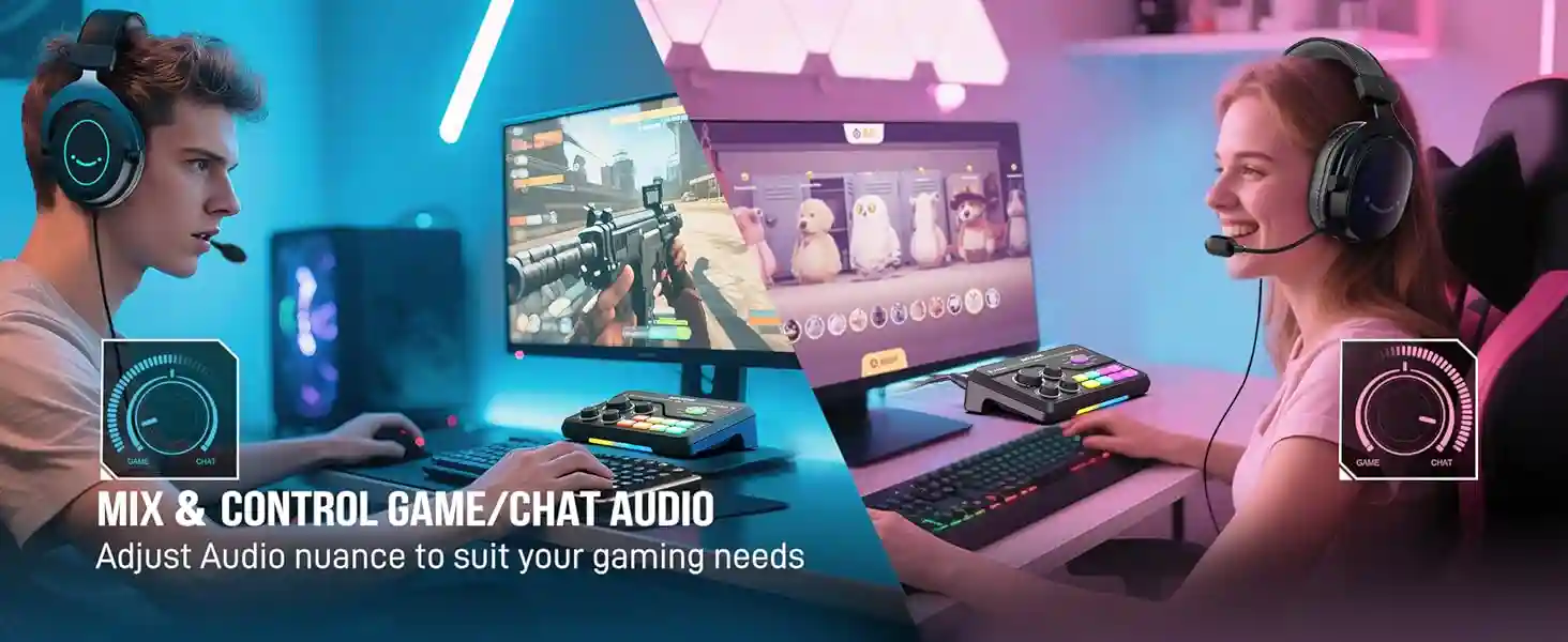 SC8 Game/Chat balance