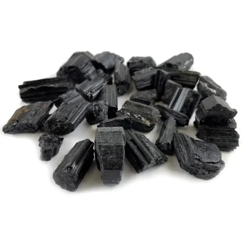 black tourmaline small pendant size by the 1/2 pound (ts 153) (ob7b7)