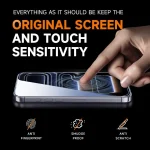 magic john 2nd generation iphone 17/ air/ pro/ pro max screen protector dust free without bubbles