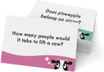 herd mentality: udderly funny family board game | easy & fun for big groups of 4 20 players | includes 20 extra exclusive questions
