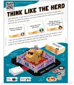 herd mentality: udderly funny family board game | easy & fun for big groups of 4 20 players | includes 20 extra exclusive questions