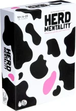 herd mentality: udderly funny family board game | easy & fun for big groups of 4 20 players | includes 20 extra exclusive questions