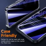 magic john 2nd generation iphone 17/ air/ pro/ pro max screen protector dust free without bubbles