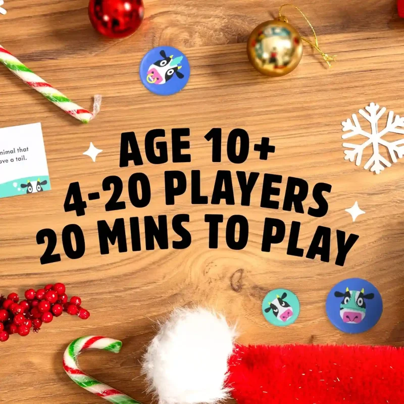 herd mentality: udderly funny family board game | easy & fun for big groups of 4 20 players | includes 20 extra exclusive questions