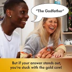 herd mentality: udderly funny family board game | easy & fun for big groups of 4 20 players | includes 20 extra exclusive questions