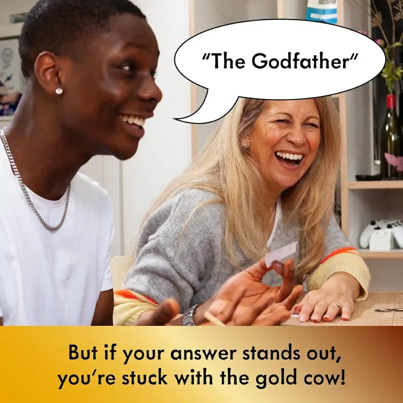 herd mentality: udderly funny family board game | easy & fun for big groups of 4 20 players | includes 20 extra exclusive questions