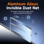 magic john 2nd generation iphone 17/ air/ pro/ pro max screen protector dust free without bubbles