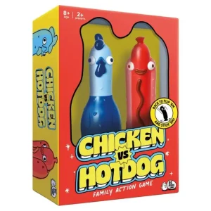 big potato chicken vs hotdog: the ultimate challenge party game for kids, teens, adults and flipping fun families