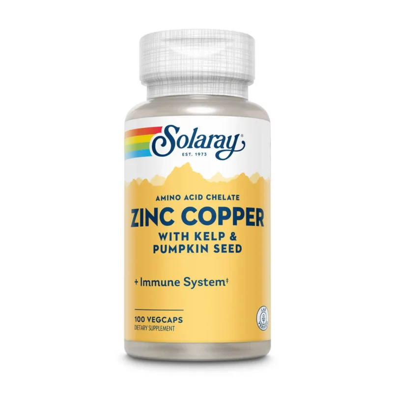 zinc copper amino acid chelate with kelp & pumpkin seed