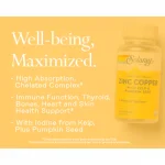 zinc copper amino acid chelate with kelp & pumpkin seed