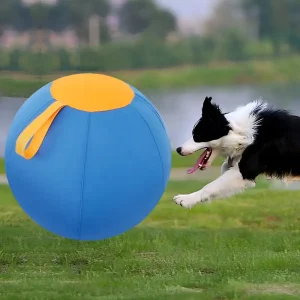 happy luna herding ball dog toy,interactive,inflatable,pvc.