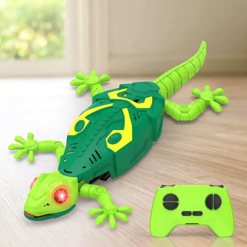 kiddie corner rc wall climbing lizard toy with glowing led eyes and remote control, fun interactive play for kids kiddie corner rc wall climbing lizard toy with glowing led eyes and remote control, fun interactive play for kids