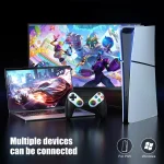 controller for ps5/playstion 5 pro/slim/pc wireless gamepad hall effect trigger rgb turbo vibration programmable button joystick