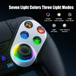 controller for ps5/playstion 5 pro/slim/pc wireless gamepad hall effect trigger rgb turbo vibration programmable button joystick