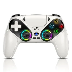 controller for ps5/playstion 5 pro/slim/pc wireless gamepad hall effect trigger rgb turbo vibration programmable button joystick