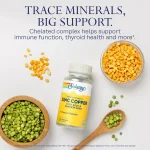 zinc copper amino acid chelate with kelp & pumpkin seed